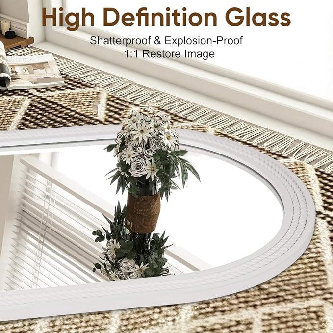 Arched Vanity Mirror for Wall, Decorative Rope Mirror for Bathroom, Living Room - Image 7
