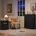Joaxswe Farmhouse 6 Drawer Dresser - Image 9