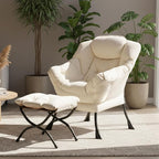 Tiita Modern Large Accent Lounge Lazy Chair, Leisure Sofa Reading Armchair - Image 8
