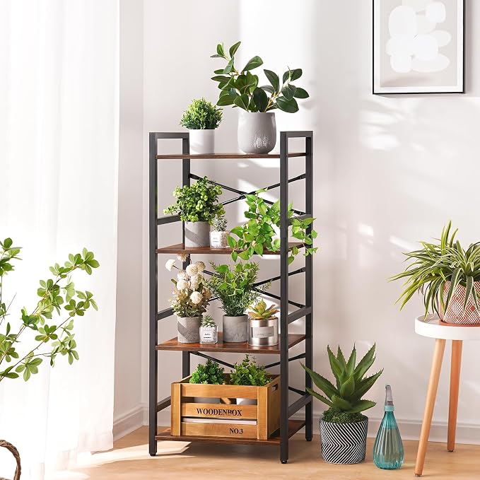 Yoobure 4 Tier Bookshelf - Image 7