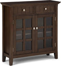 SIMPLIHOME Acadian Storage Cabinet by SimpliHome