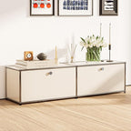 Modern Storage Cabinet Sideboard Versatile Free-Standing Organizer Cabinets - Image 2