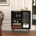 ARTPOWER Modern Coffee Bar Cabinet by PowerofArtBetterforLife