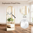 MISSDAY Vintage Baroque Full Length Mirror, Full Metal Frame Stand Up Retro - Image 5