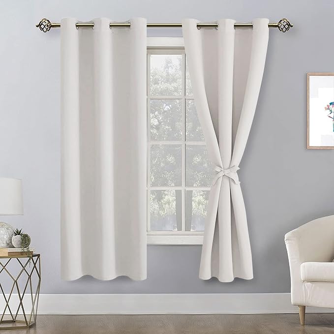 Blackout Curtains for Bedroom, 42 x 72 Inches Long, 2 Panels | Thermal - Image 8