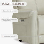 KISLOT Leather Recliner Chair Set of 2, Wall Hugger RV Recliners - Image 6