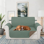 Reversible Loveseat Couch Sofa Covers - Image 2