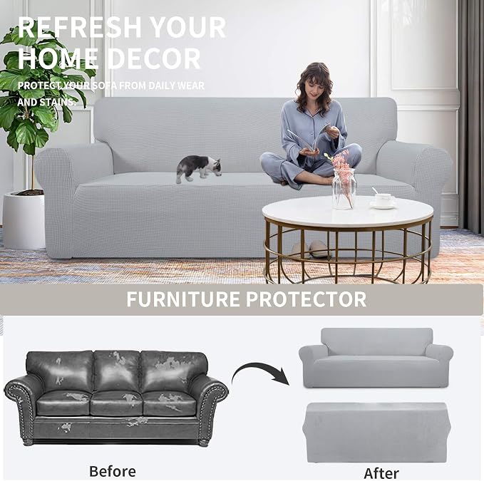 Easy-Going Stretch Oversized Chair Slipcover - Image 4