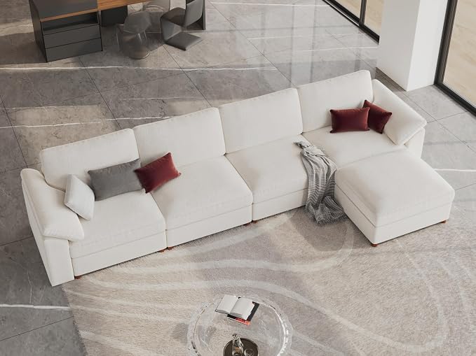 EASE MOOSE Extra Large Modular Sectional Sofa, Modern Oversized L Shape - Image 3