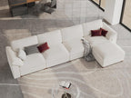 EASE MOOSE Extra Large Modular Sectional Sofa, Modern Oversized L Shape - Image 3