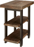 Alaterre Furniture Pomona Living Room 3-Tier Solid Wood End Table - Image 9
