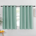 NICETOWN Kitchen Short Blackout Curtain and Drape by NICETOWN