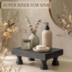 EOSAHR Retro Pine Wood Riser Display Stand - Image 5