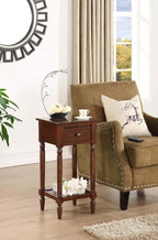 Convenience Concepts French Country Khloe 1 Drawer Accent End Table 14" - Image 2