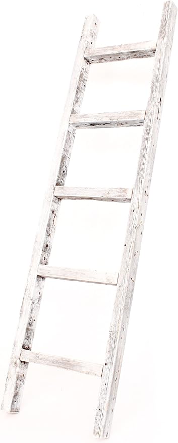 BARNWOODUSA Rustic Decorative Ladder by BarnwoodUSA