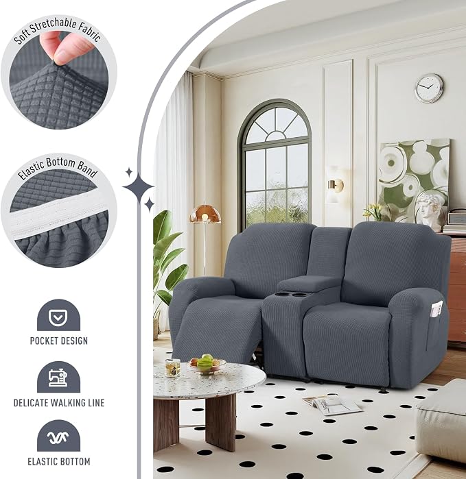 TAOCOCO Loveseat Recliner Cover - Image 3
