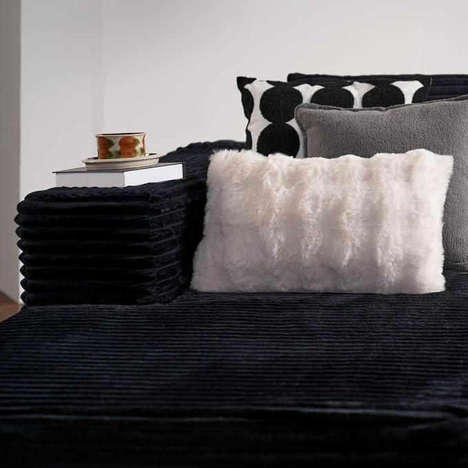 ovios 104" Cloud Boneless Couch - Image 9