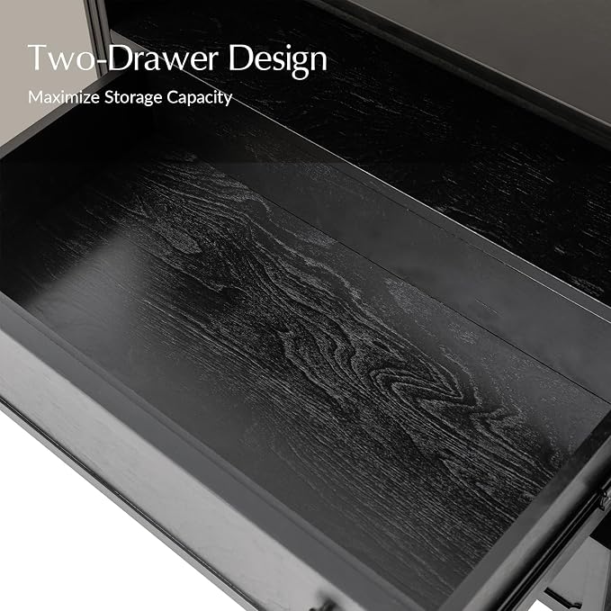 HULALA HOME Farmhouse End Table - Image 5