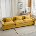 Oprisen 120" Modular Sectional Sofa, Comfy Cloud Couch Sectional Sofa, Chenille by Oprisen