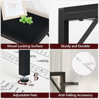 MAHANCRIS Console Table, Narrow Sofa Table, 43.3” Entrance Table - Image 7