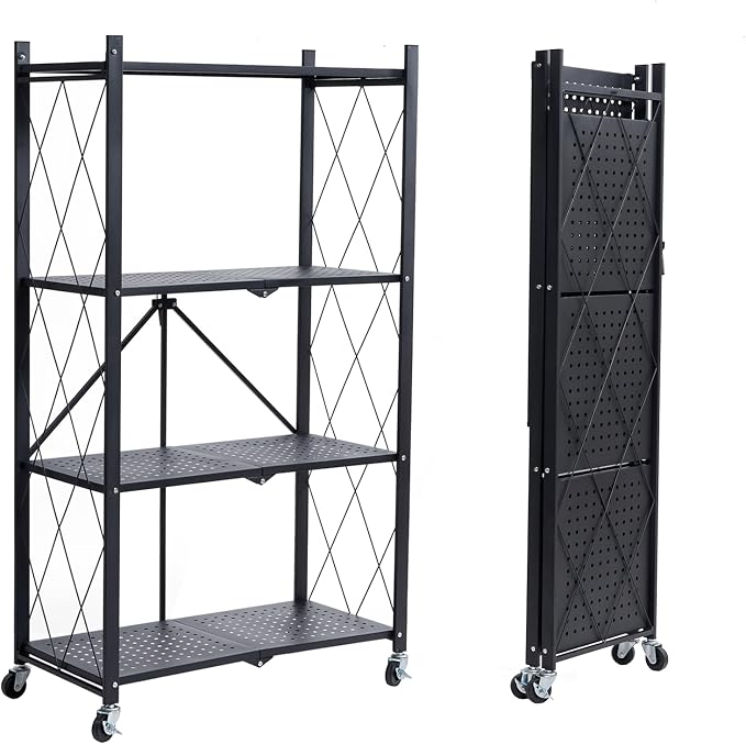 BRIAN & DANY 4-Tier Foldable Storage Shelves by BRIANDANY