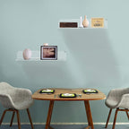 Weiai Clear Acrylic Shelves 12 Inch, Floating Wall Mounted Shelf - Image 4
