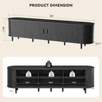 80" Mid Century Modern TV Stand - Image 2