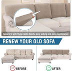 H.VERSAILTEX Backrest Cushion Covers Sectional Couch Back Cushion Covers - Image 5