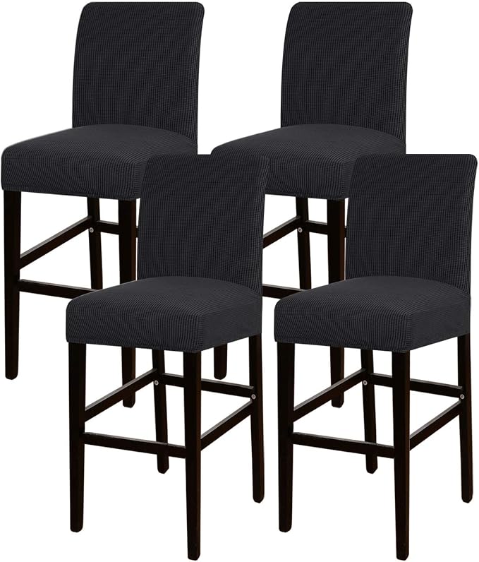 Turquoize Stretch Bar Stool Cover Counter Stool Pub Chair Slipcover by Turquoize