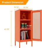 Slim Metal Storage Cabinet - Image 3
