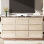 GarveeHome 9 Drawer Dresser for Bedroom, Wide Modern Chest of Drawers, Large - Image 3