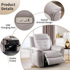 ANJ 3-Piece Faux Leather Power Recliner Sofa Set - Image 4