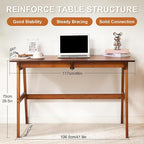 Nnewvante Desk, Bamboo Table - Image 2