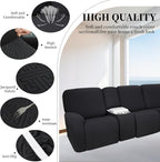 100% Waterproof Sectional Recliner Couch Covers - Image 5