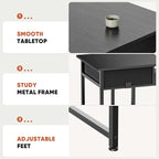 DUMOS 48" Small Computer Home Office Desk - Image 9