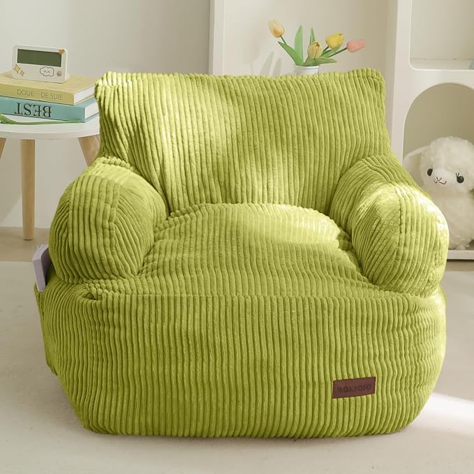 MAXYOYO Kids Bean Bag Chair, Stuffed Toddler Bean Bag Sofa by MAXYOYO