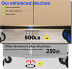 Black Convertible Hand Truck Dolly Cart - Image 5