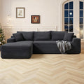 108 Inch Cloud Sectional Couch, Modern Modular Sectional Sofa by HANXIN