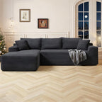 108 Inch Cloud Sectional Couch, Modern Modular Sectional Sofa by HANXIN