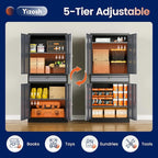 Yizosh Metal Garage Storage Cabinet - Image 5