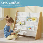 Humble Crew Kids Bookshelf, 4-Tier Front-Facing Book Display Organizer - Image 5