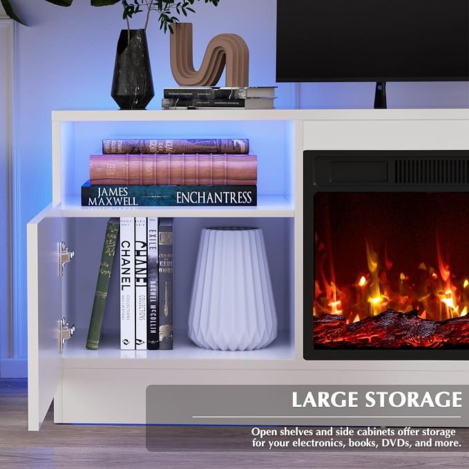 Lemberi Fireplace TV Stand - Image 7