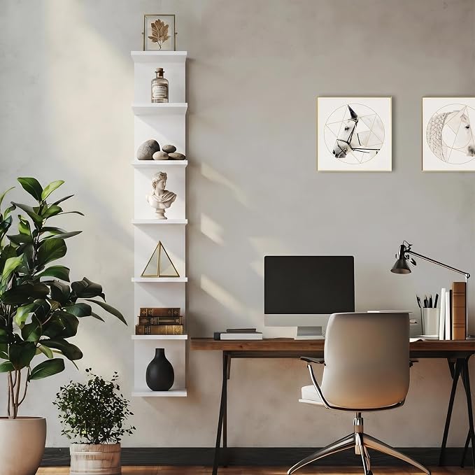 Homaterial 7 Tier Floating Shelf - Image 6
