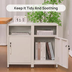 ALBAD Compact Metal Nightstand - Image 4
