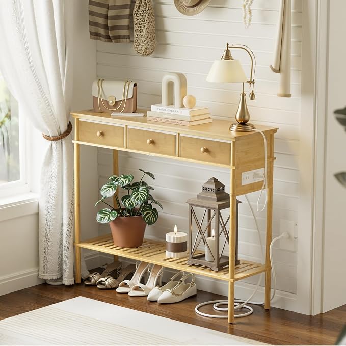 38" Entryway Table Console Table - Image 5