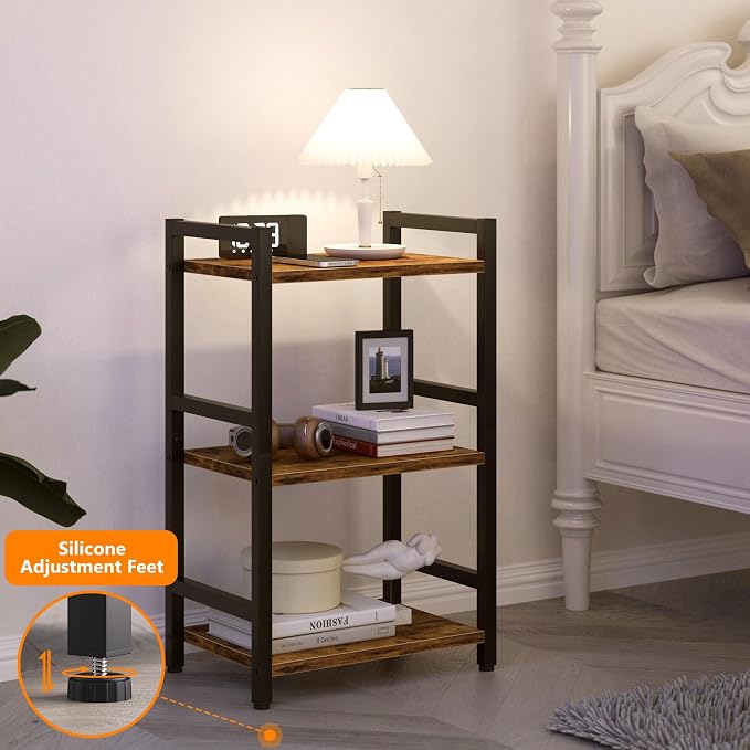 Book Shelf, 3 Tier Bookcase - Image 5