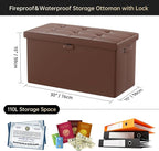DocSafe Storage Ottoman Bench - Image 10