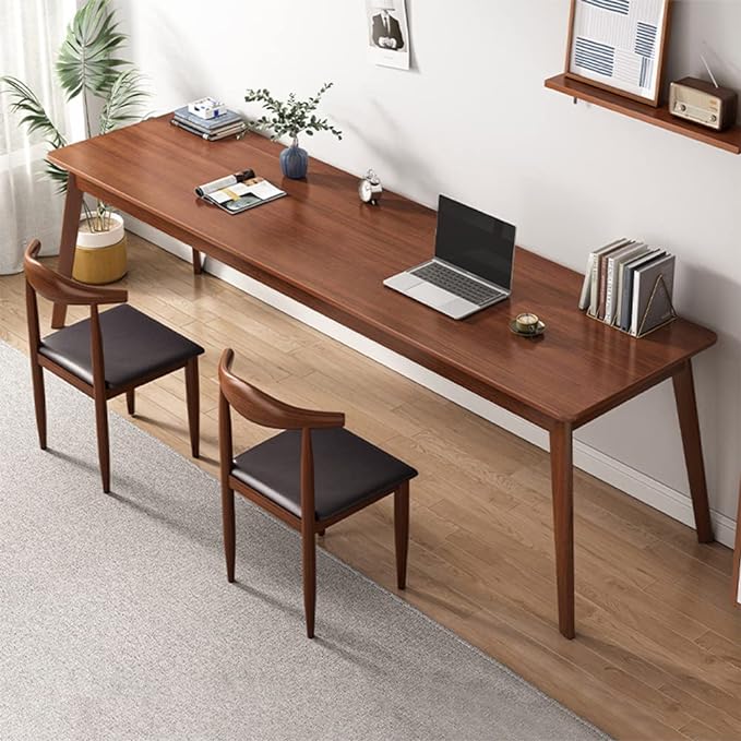 NELYE Mid-Century Long Desk Table - Image 6