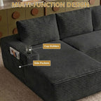 104" Cloud Sectional Couch L-Shaped - Image 5