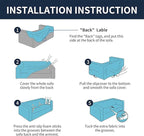 Cupuamon 2026 New Stretch Oversized Sofa Slipcovers Couch Sofa Cover - Image 6